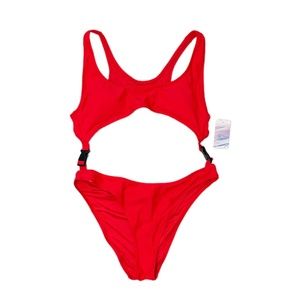 Forever21 Cutout One Piece Swimsuit